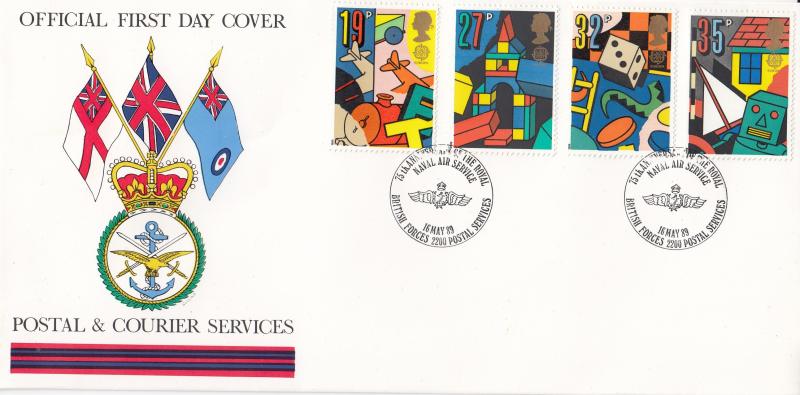 1989 (05) Games & Toys - Forces Postal & Courier Services BF2200PS 'Alternative' Official