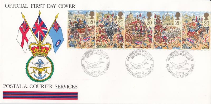 1989 (10) Lord Mayor's Show - Forces Postal & Courier Services BF2210PS 'Alternative' Official