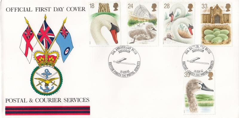 1993 (01) Swans - Postal & Courier Services BF2347PS 'Alternative' Official