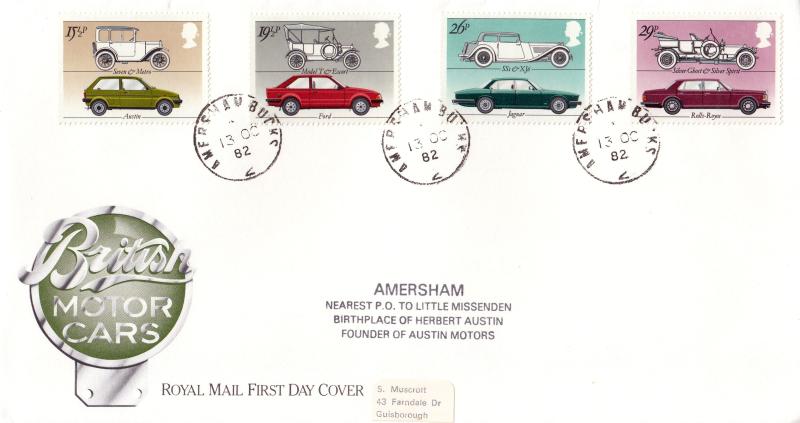 1982 (10) British Motor Cars - RM - Amersham CDS