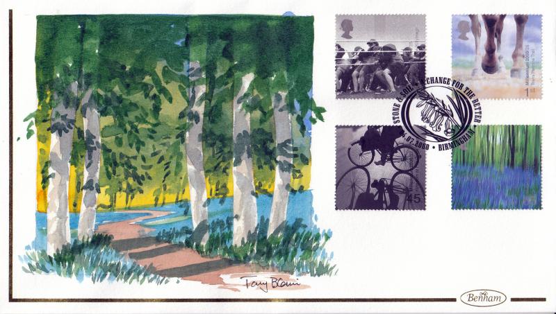 2000 (07) Stone & Soil - Benham Hand Painted (Birmingham) Official - Signed by Tony Blain