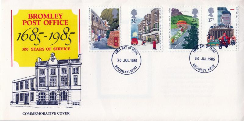 1985 (07) Royal Mail - Bromley Post Office 'Special' - Bromley FDI