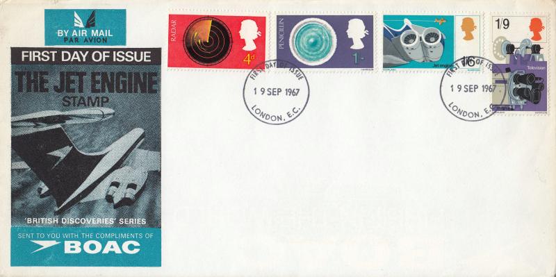 1967 (09) British Discovery - BOAC 'Cinderella' Special - London EC FDI