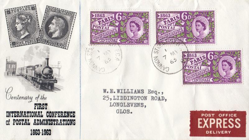 1963 (05) Paris - B&W 'Train' Cover - Ord - Cannon Street CDS