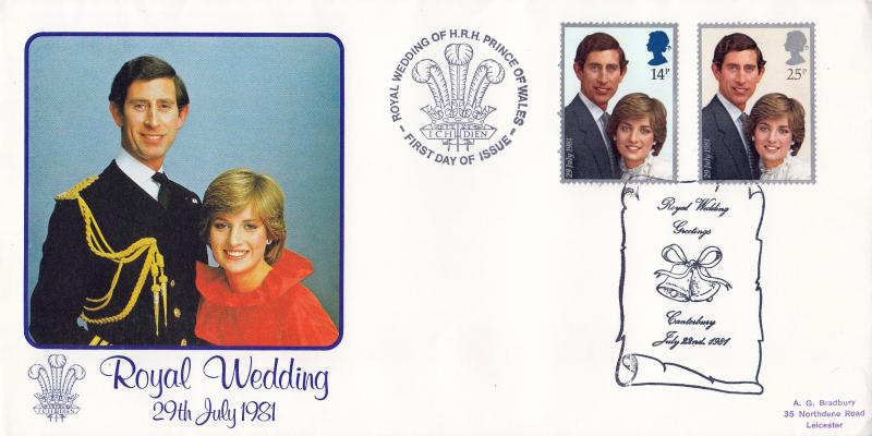 1981 (07) Wedding - Bradbury 'Alternative' Wedding Greetings, Canterbury' Special