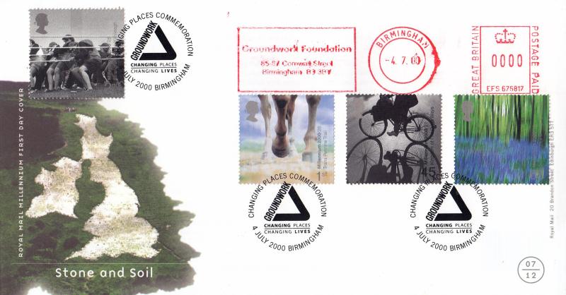 2000 (07) Stone & Soil - RM - Changing Places, Groundwork H/S + Groundwork Foundation Meter Mark