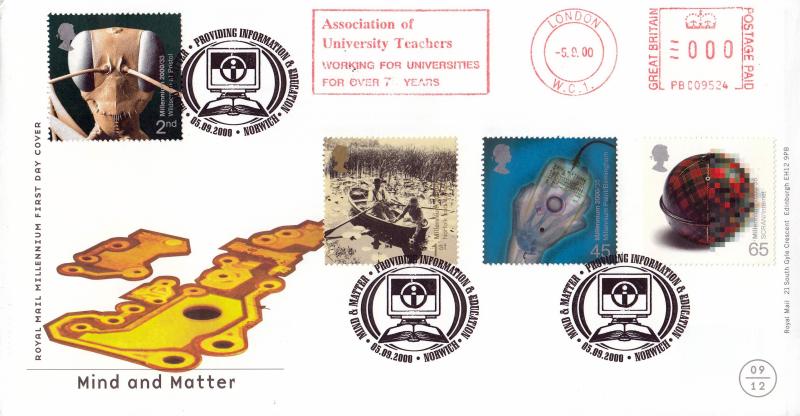 2000 (09) Mind & Matter - RM - Information & Education, Norwich H/S + Association of University Teachers Meter Mark