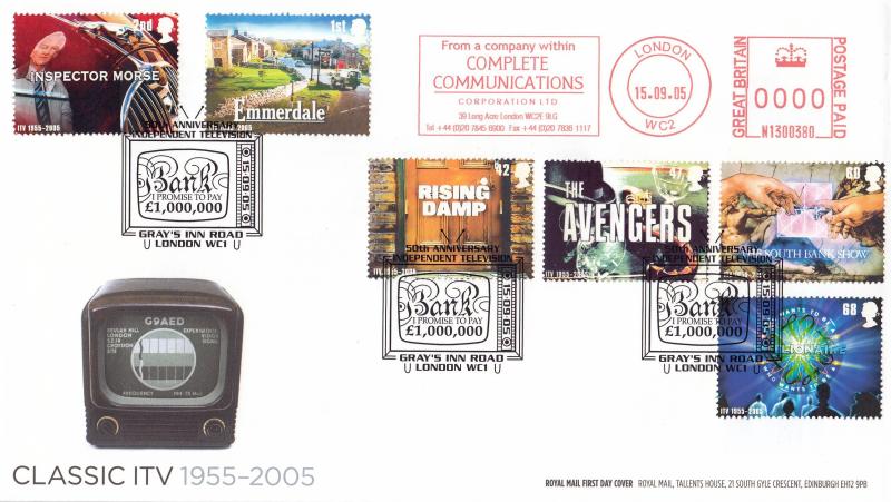 2005 (09) Classic ITV - RM - Gray's Inn Road H/S + Complete Communications Corporation Ltd Meter Mark