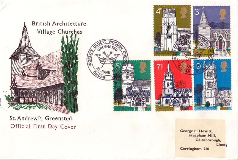 1972 (06) Churches - St Andrews, Greensted Official (Larger Version)