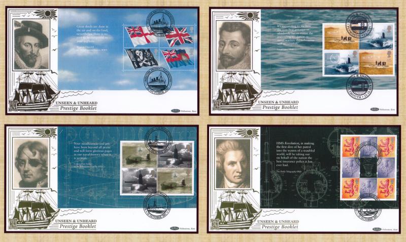 2001 (10) Unsean & Unheard PSB Set - Benham Gold (500) Official's
