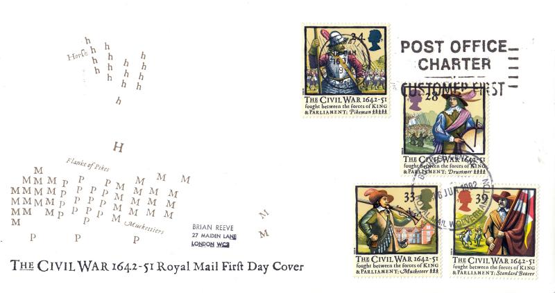 1992 (06) Civil War - RM - Post Office Charter Slogan