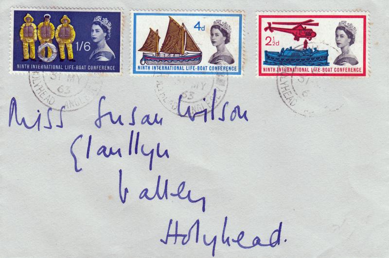 1963 (05) Lifeboat - Plain - Ord - Holyhead CDS