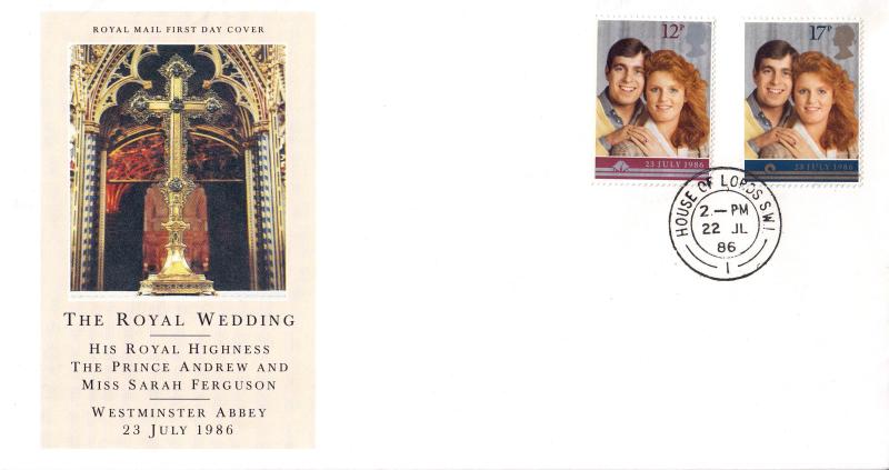 1986 (07) Wedding - RM - House of Lords CDS