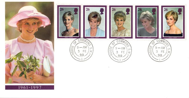 1998 (02) Diana - RM - House of Commons CDS