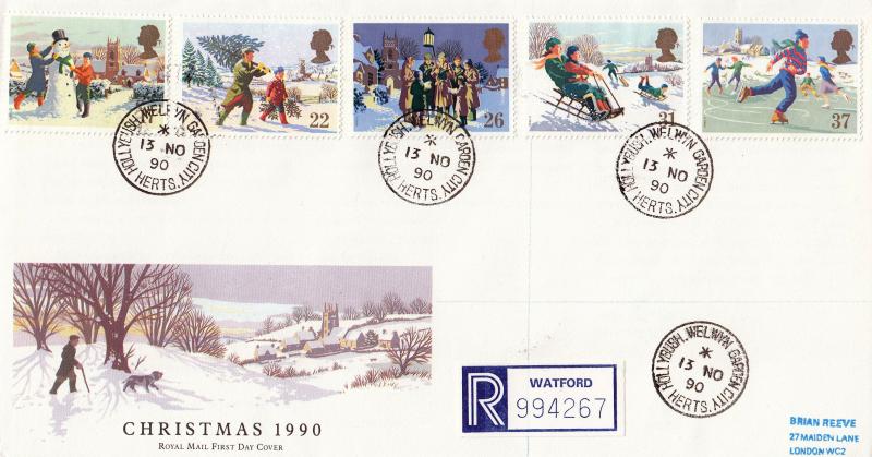 1990 (11) Christmas - RM - Holly Bush CDS