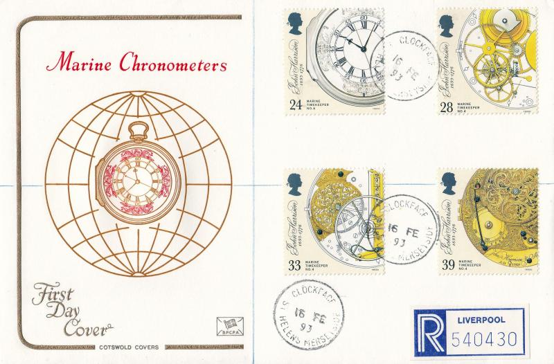 1993 (02) Marine Timekeepers - Cotswold - Clockface CDS