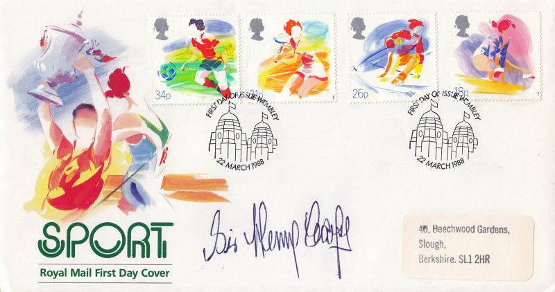 1988 (03) Sports - RM - Wembley 'Twin Towers' H/S - Signed by the late Sir Henry Cooper