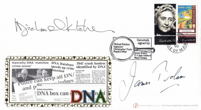 2003 (07) Isle of Man DNA Special - Signed by Michael Kitchen & James Bolam