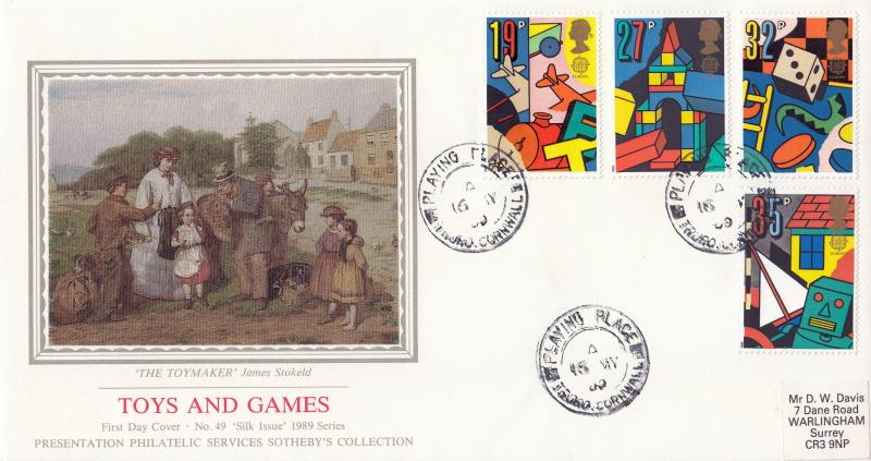 1989 (05) Games & Toys - PPS Silk - Playing Place CDS