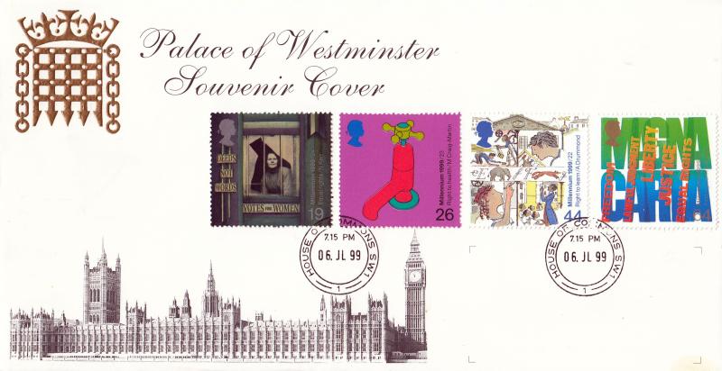 1999 (07) Citizens - Palace of Westminster Cover - House of Commons CDS