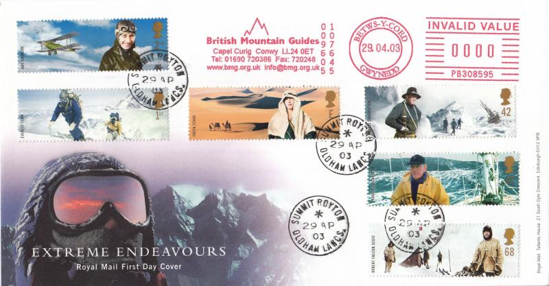 2003 (04) Extreme Endeavours - RM - Summit CDS + British Mountain Guides Meter Mark