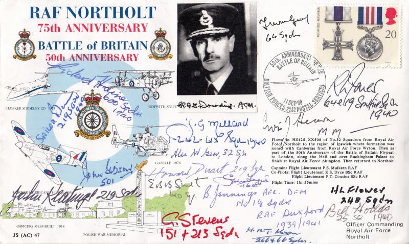 1990 (09) Gallantry - Forces RAF Northolt Official - Multi-Signed