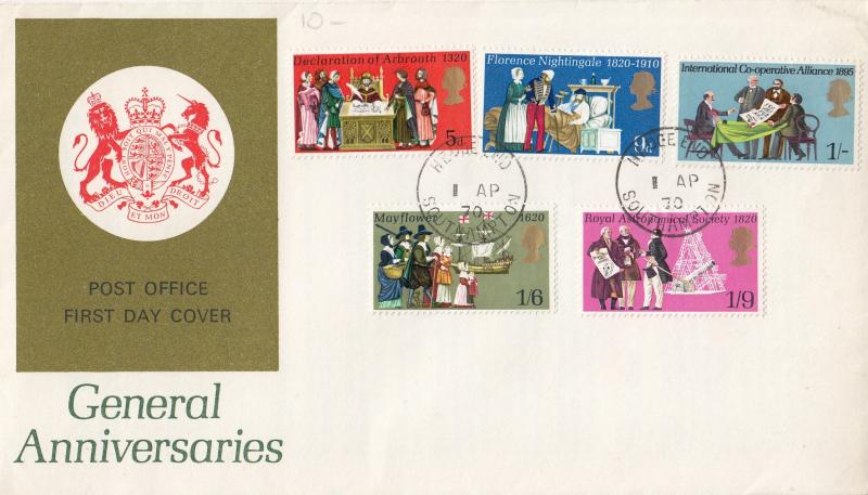 1970 (04) Anniversaries - PO - Southampton CDS