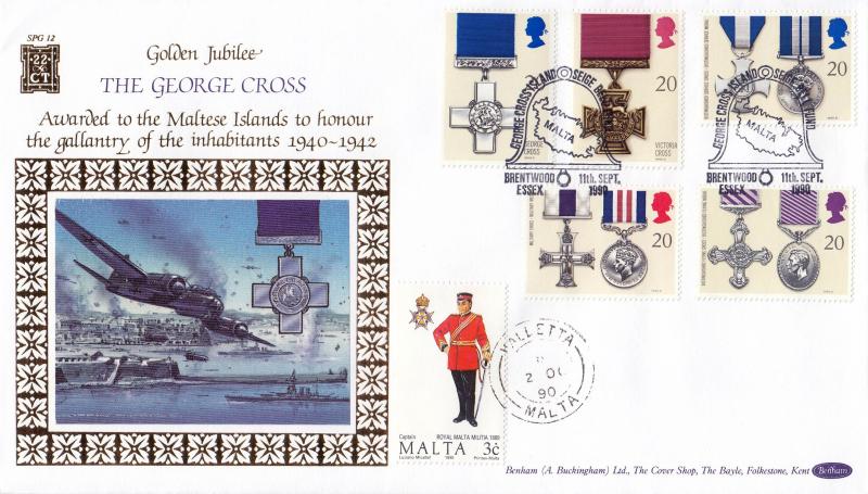1990 (09) Gallantry - Benham SPG 12 'Bell Fund, Malta' Special