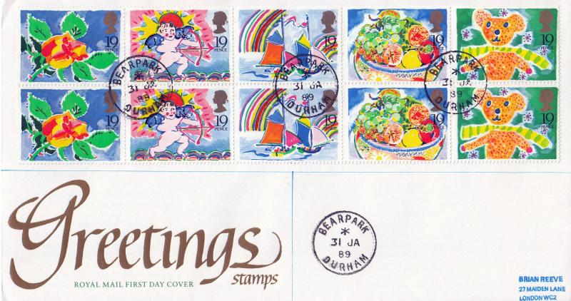 1989 (01) Greetings - RM - Bearpark CDS