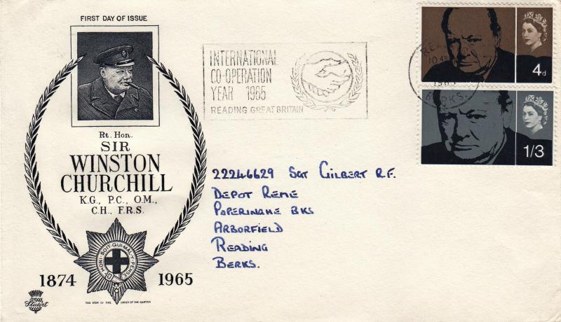 1965 (07) Churchill - Stuart - Ord - International Co-Operation Year Slogan