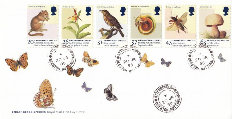 1998 (01) Endangered Species - RM - Attenborough CDS