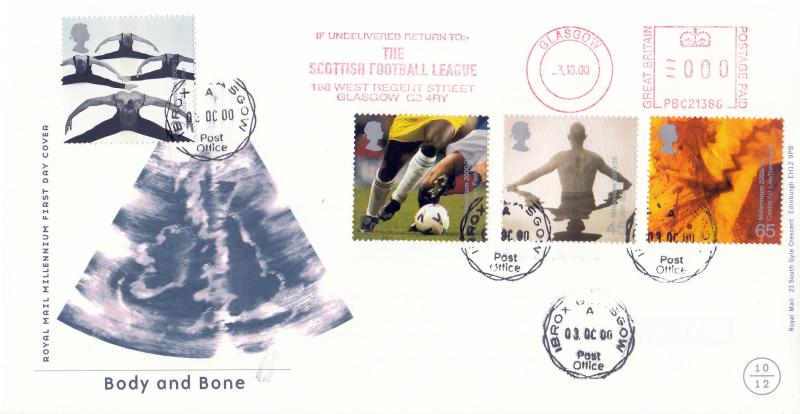 2000 (10) Body & Bone - RM - Ibrox CDS + The Scottish Football League Meter Mark