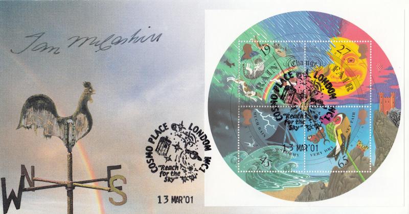 2001 (03) Weather (M/S) - Steven Scott 'Cosmo Place' Official - Signed by Ian McCaskin