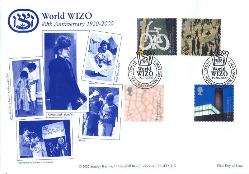 2000 (05) Art & Craft - Stanley Kacher 'World Wizo 80th Anniversary' Official