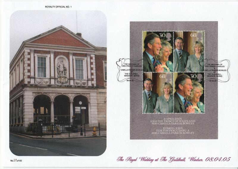 2005 (04) Wedding - Mike Brazier 'Royalty No 1' Guildhall, Windsor Official