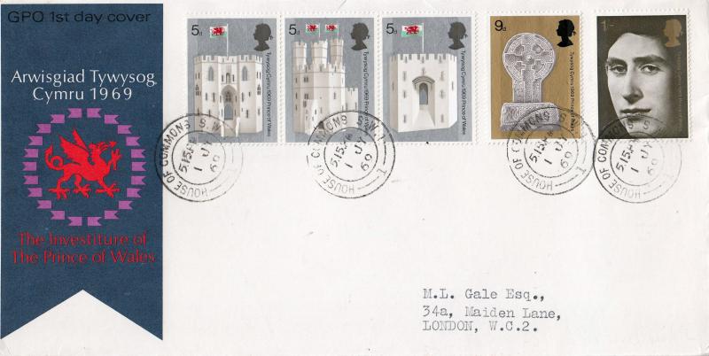 1969 (07) Investiture - GPO - House of Commons CDS
