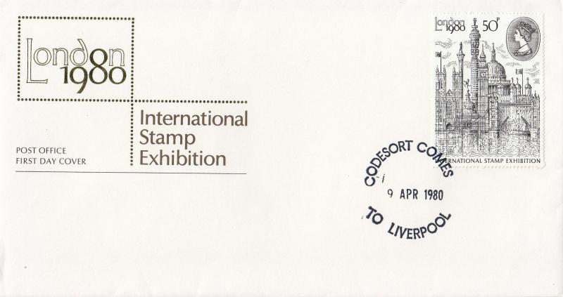 1980 (04) London 50p - PO - Codesort Comes To Liverpool H/S
