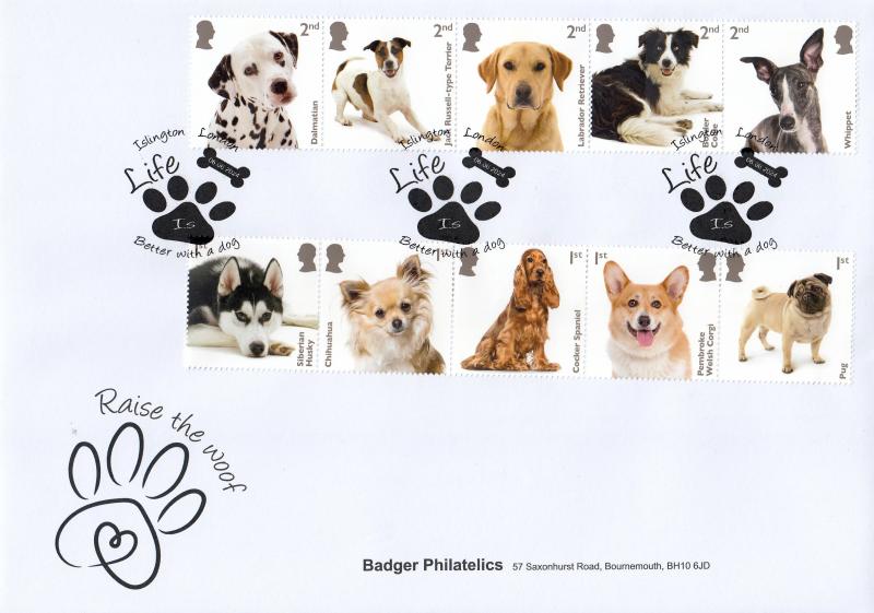 2024 (06) Dogs - Badger Philatelics Official