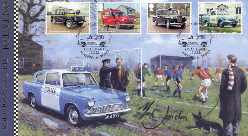 2013 (08) British Auto Legends (M/S) - Internet 'Goathland Panda Car' Official - Signed by Mark Jordon