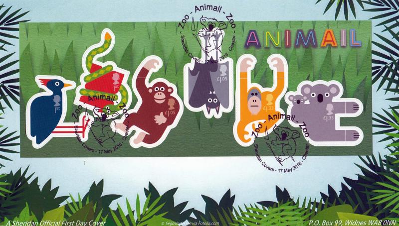 2016 (05) Animail M/S - Sheridan 'Zoo-Animail-Zoo' Official