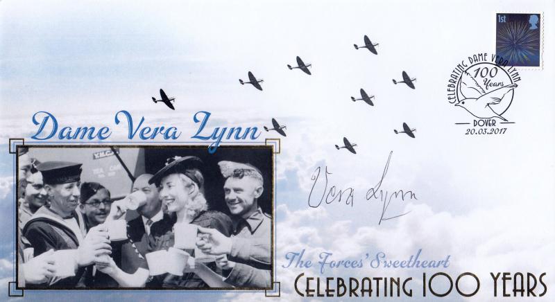 2017 (03) Dame Vera Lynn 100th Birthday - Internet '100 Years' Special - Signed by Dame Vera Lynn