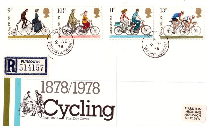 1978 (08) Cycling - PO - Raleigh, Torpoint CDS